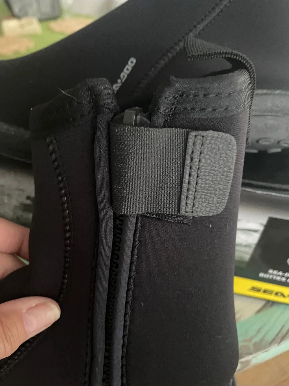 Sea-Doo Black Neoprene Water Boots - New in Box Men’s Size 11